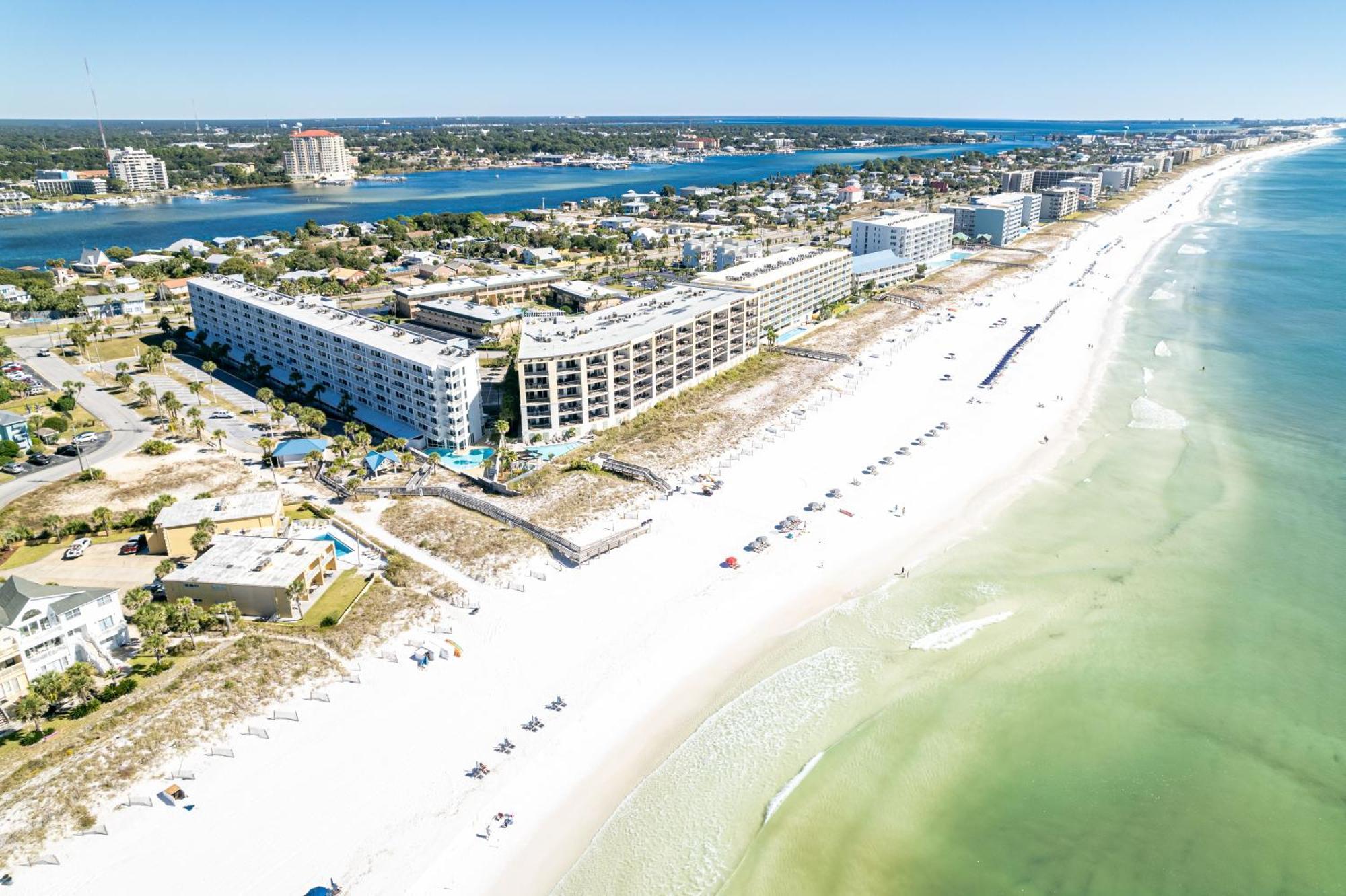 Seacrest 610 Is A 2 Bedroom Gulfside On Okaloosa Island Condo Fort Walton Beach Exterior photo