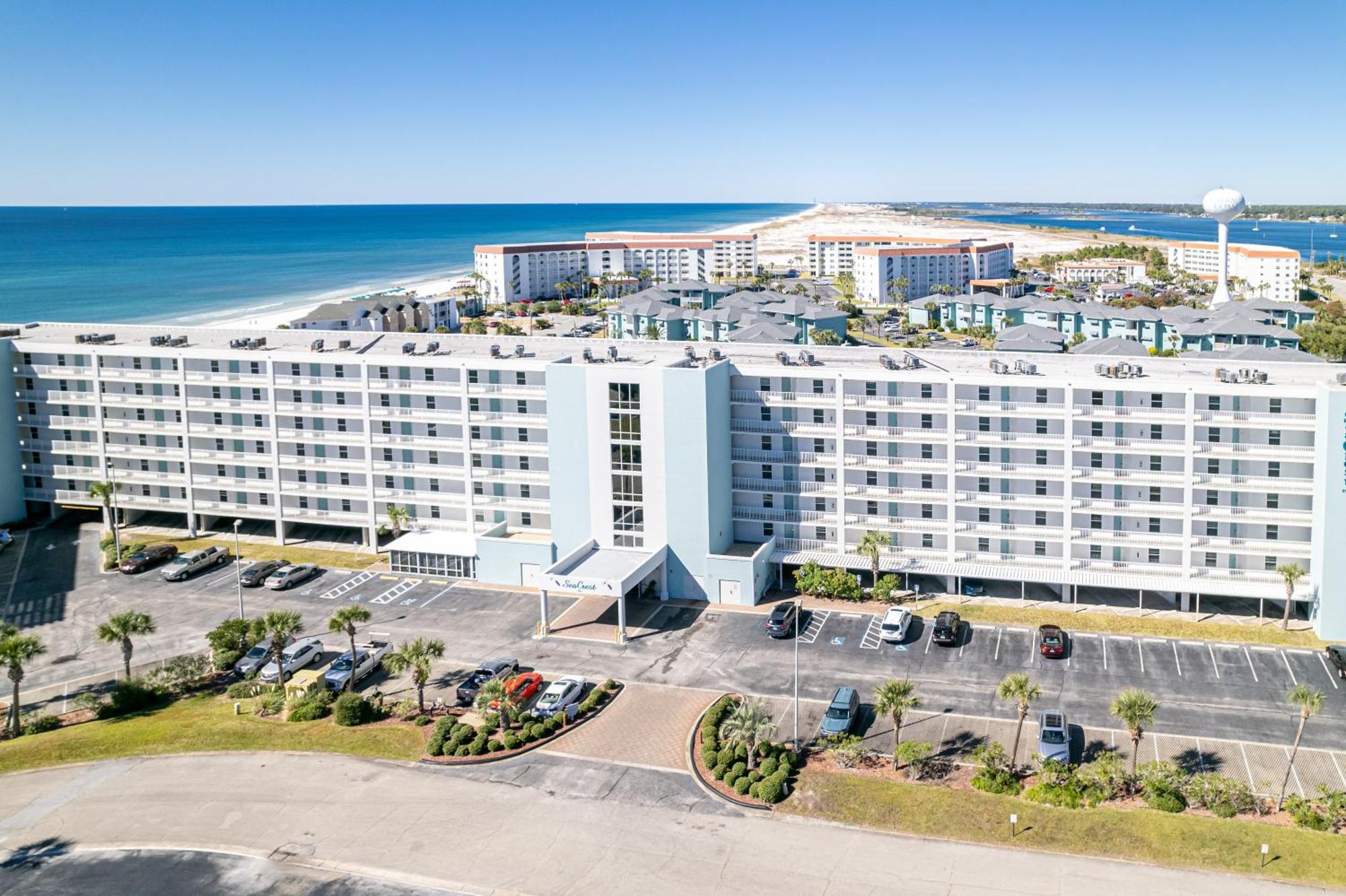 Seacrest 610 Is A 2 Bedroom Gulfside On Okaloosa Island Condo Fort Walton Beach Exterior photo