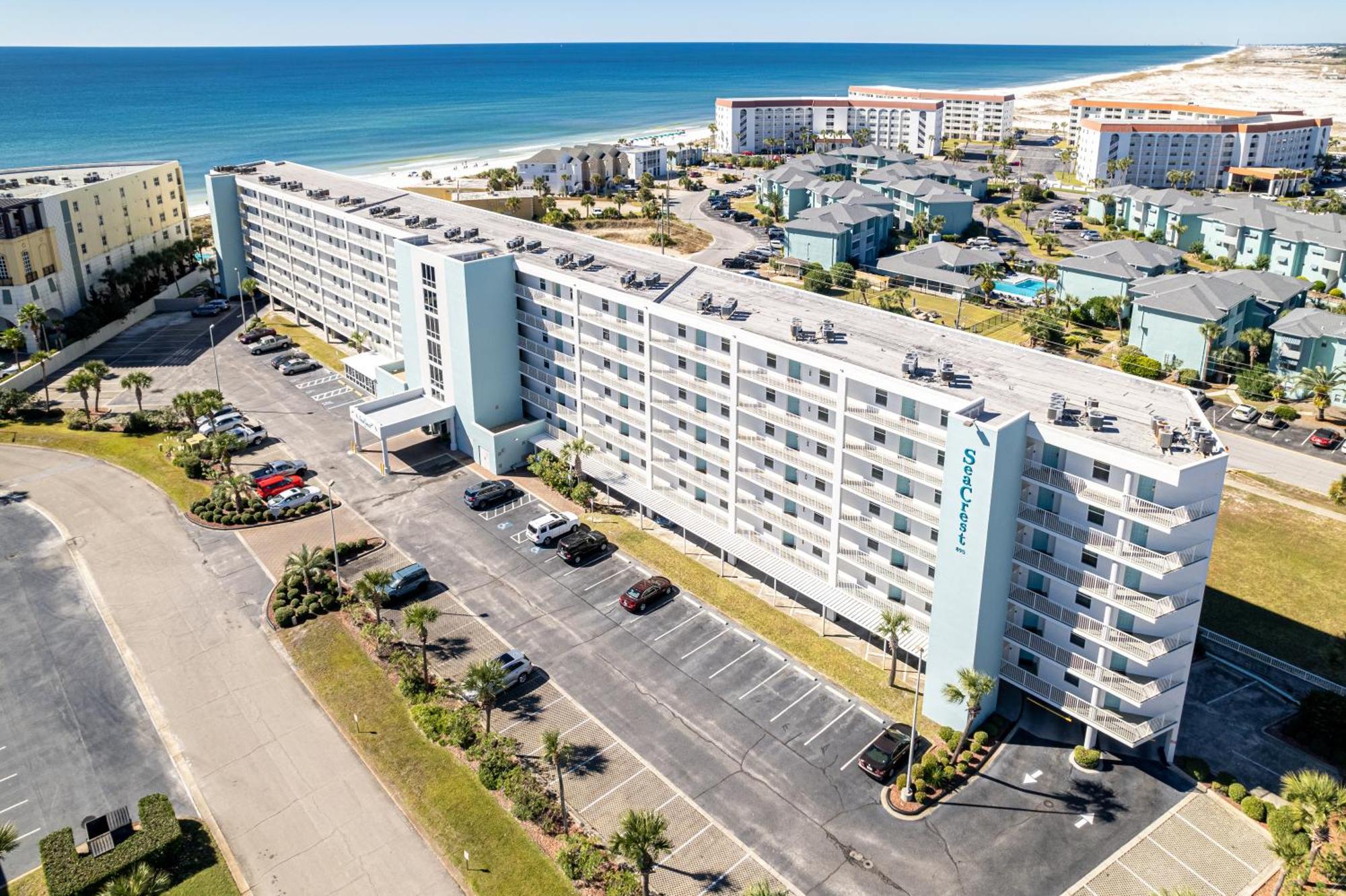 Seacrest 610 Is A 2 Bedroom Gulfside On Okaloosa Island Condo Fort Walton Beach Exterior photo